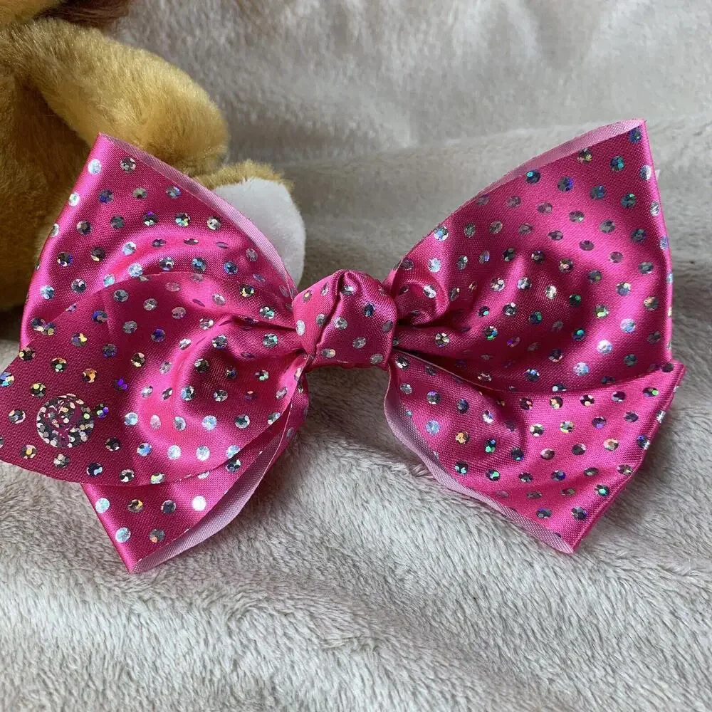 BUILD A BEAR Buddies Lion Plush 2016 Stuffed Animal JoJo Siwa Pink Bow Hair Tie - Picture 7 of 12